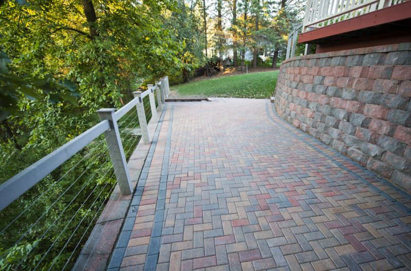 Brick Hardscape Installation detail